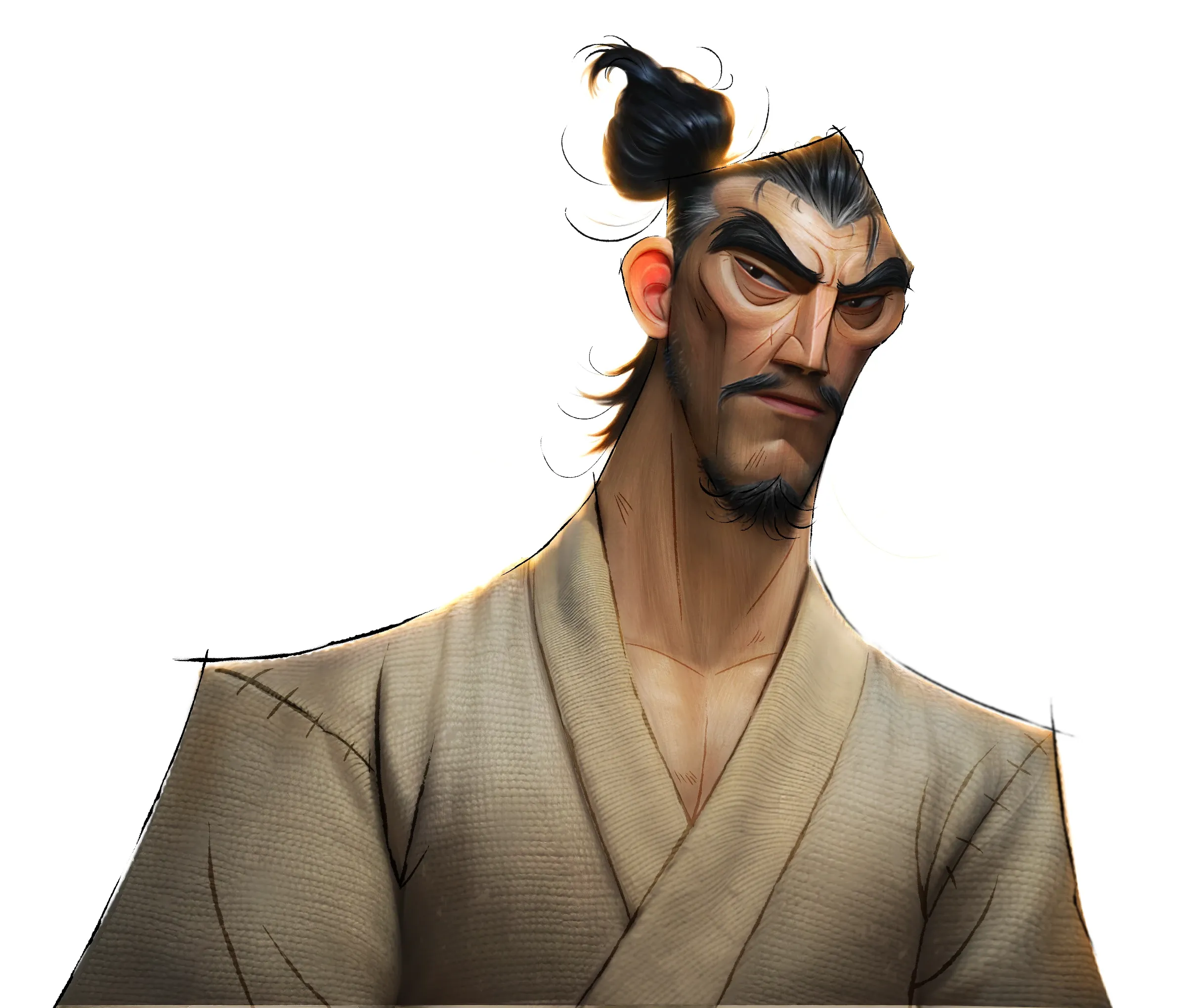 Tengu no Uta — concept art