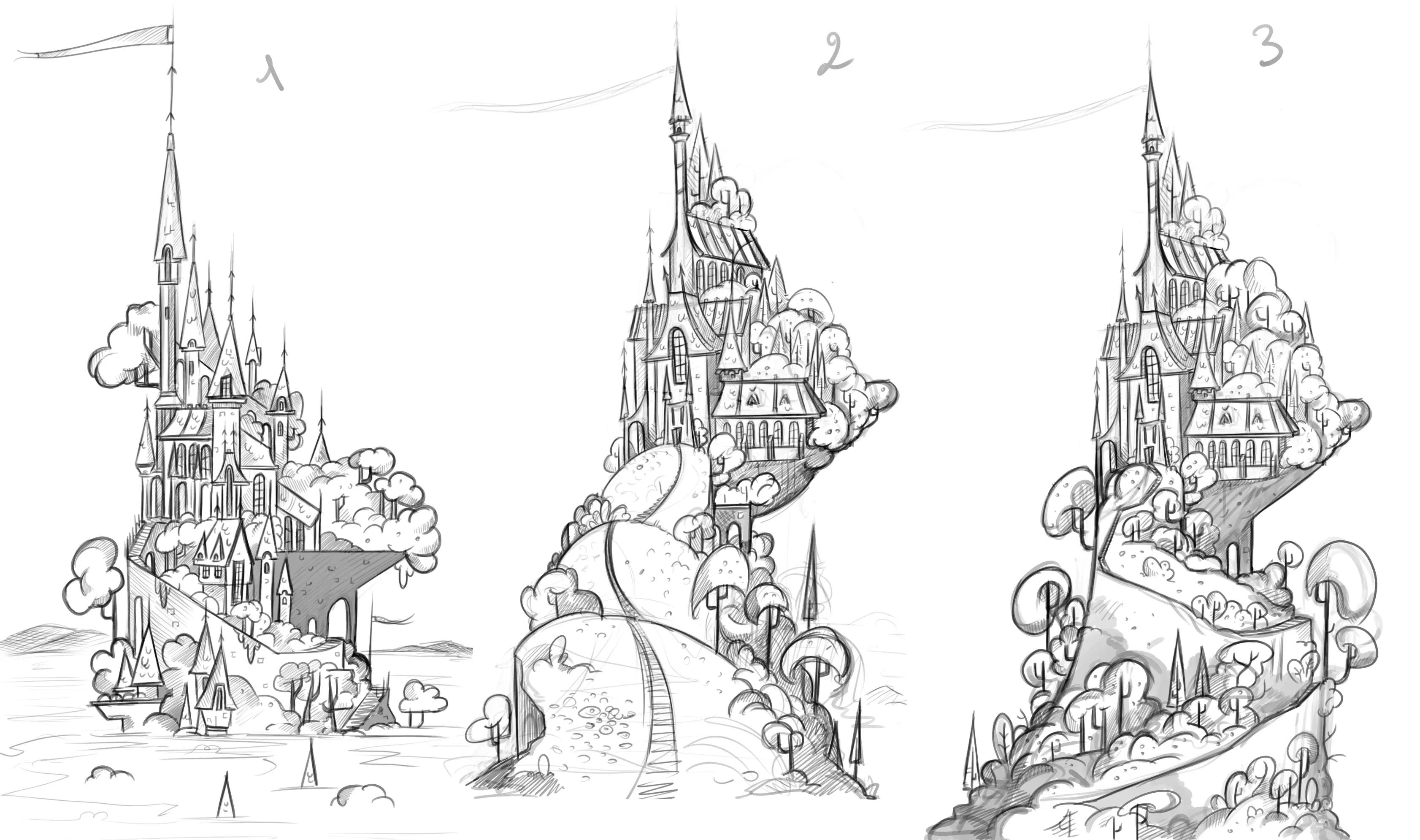 Le Roi Tulipe — concept art