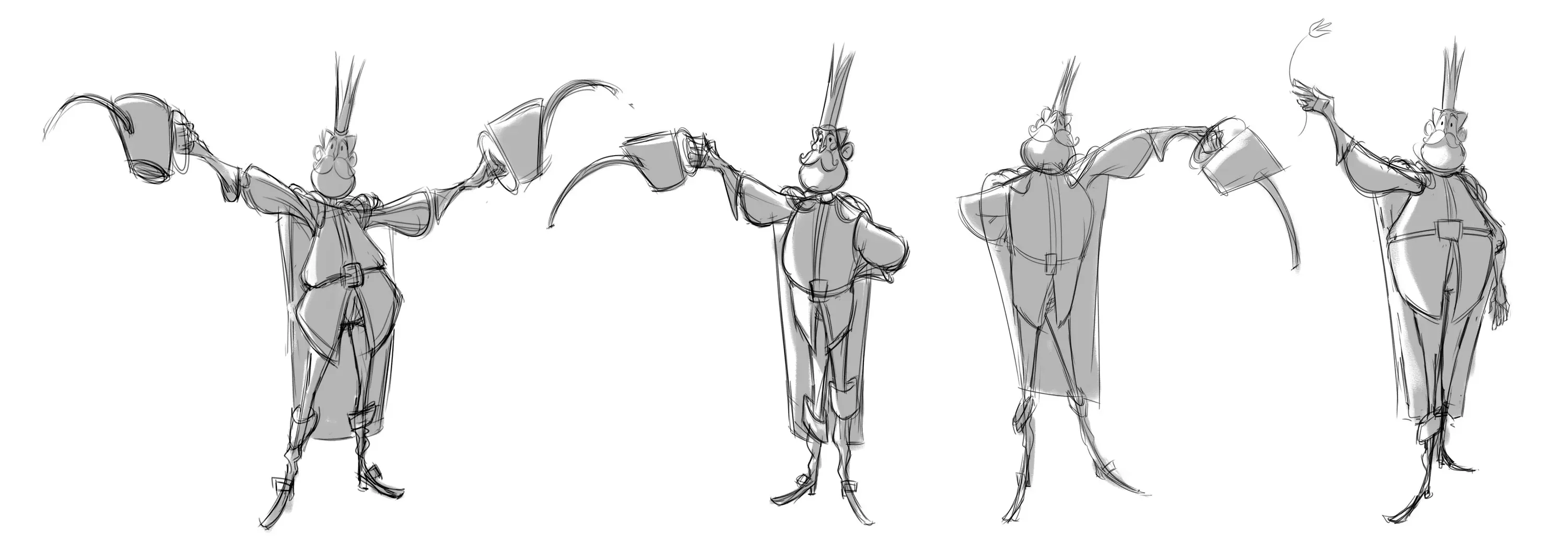 Le Roi Tulipe — concept art