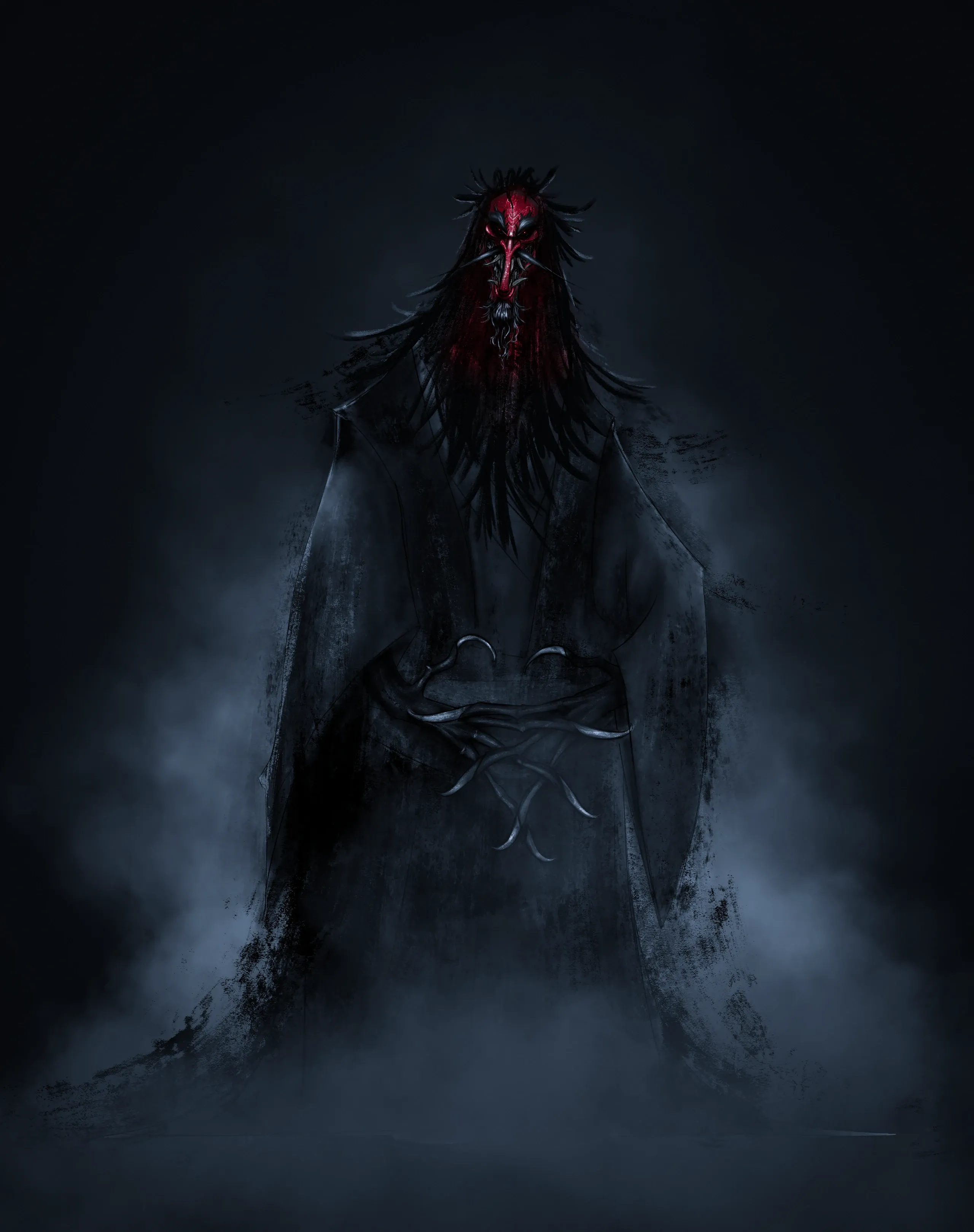Tengu no Uta — concept art