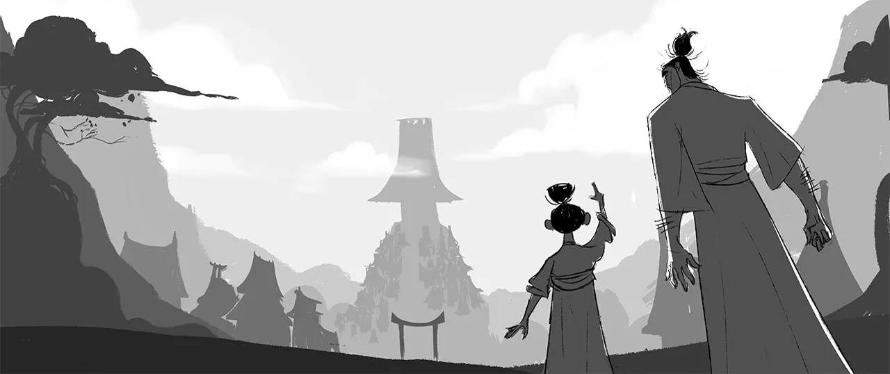 Tengu no Uta — concept art