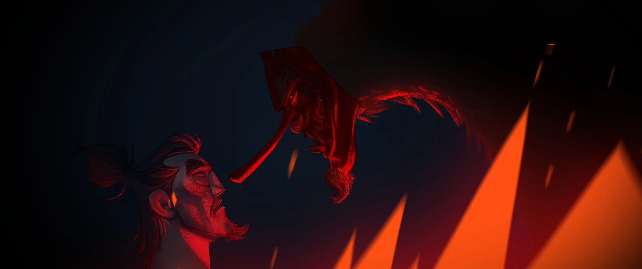 Tengu no Uta — concept art